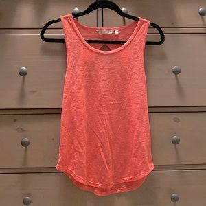 NWOT Pink/Salmon Athleta Workout Top